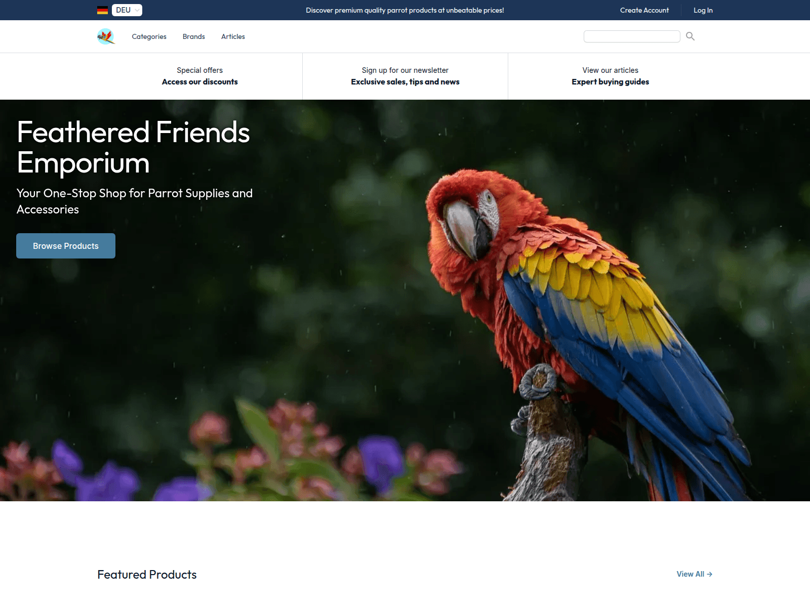 Feathered Friends Emporium screenshot