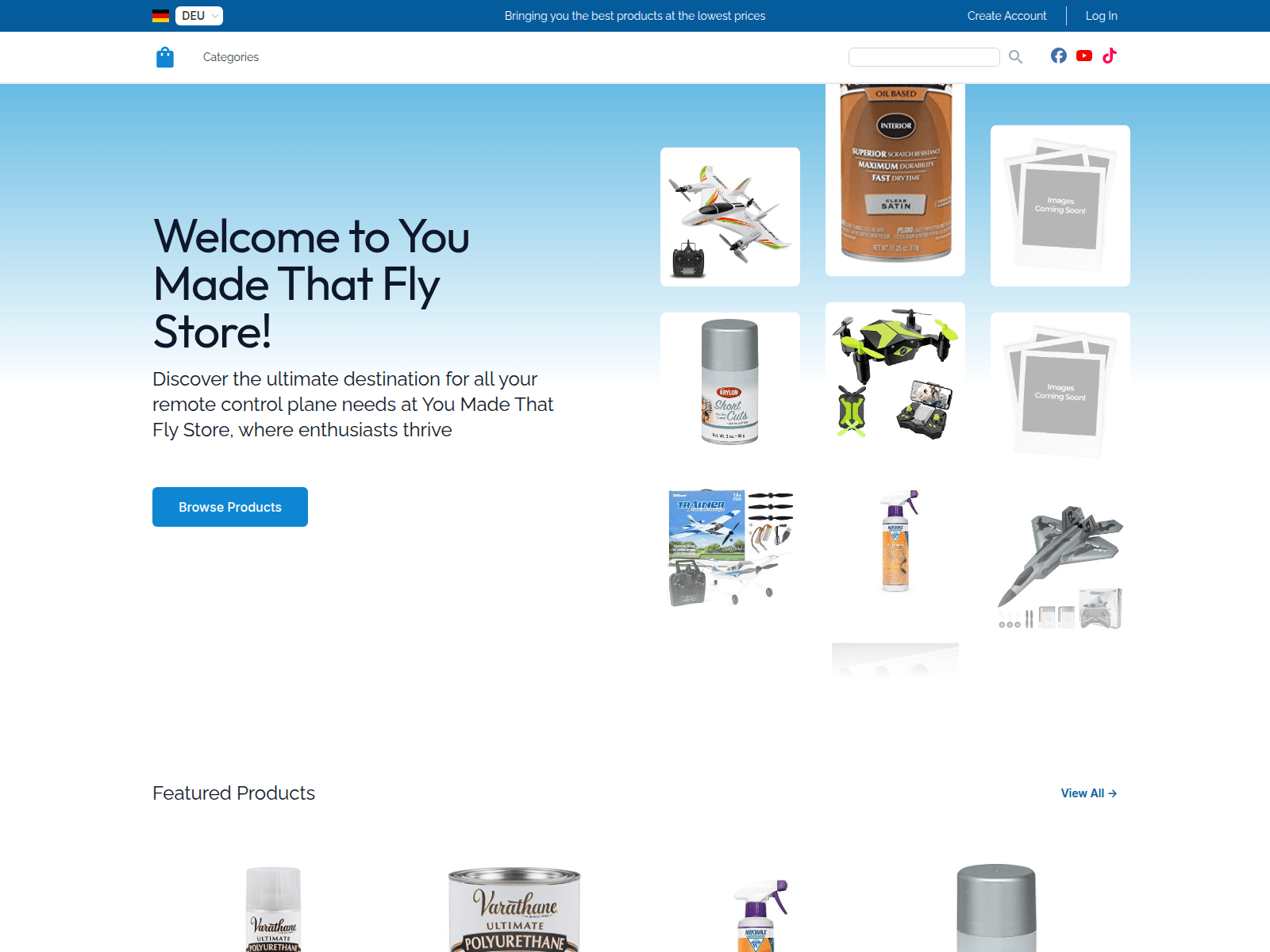 You Made That Fly Store screenshot