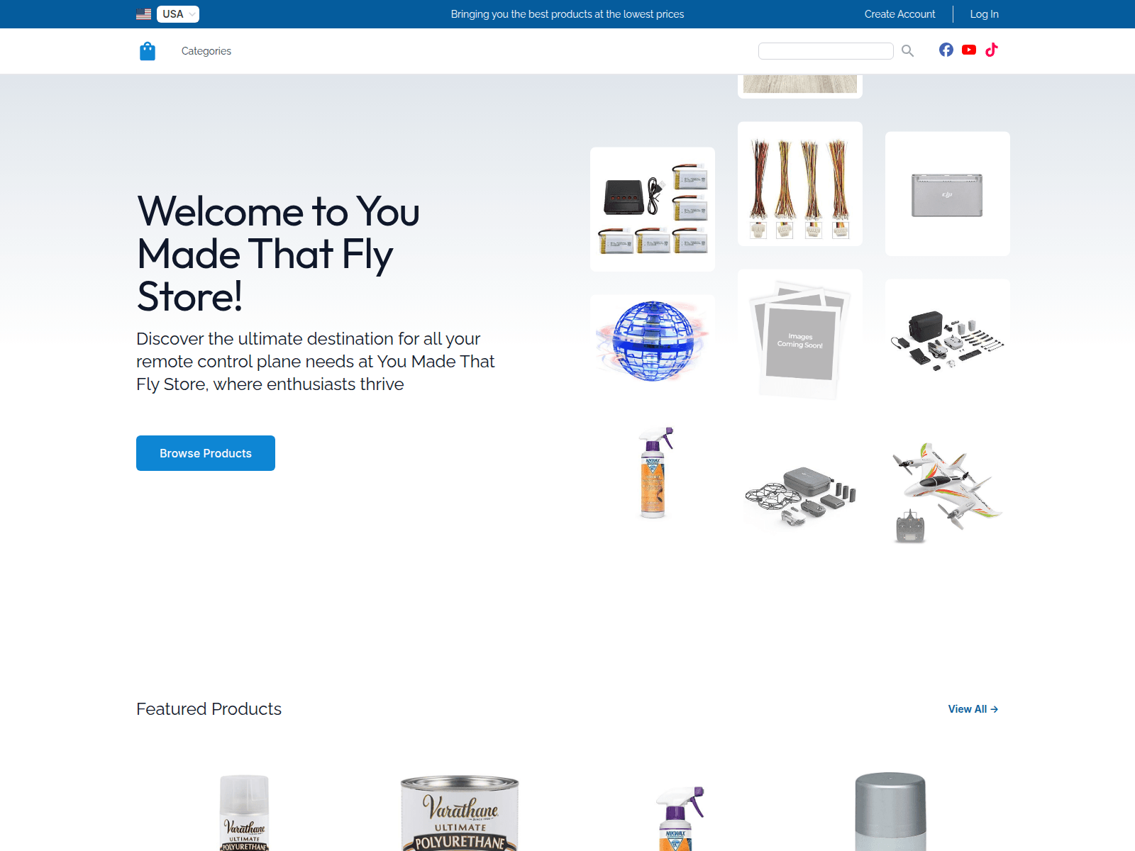 You Made That Fly Store screenshot