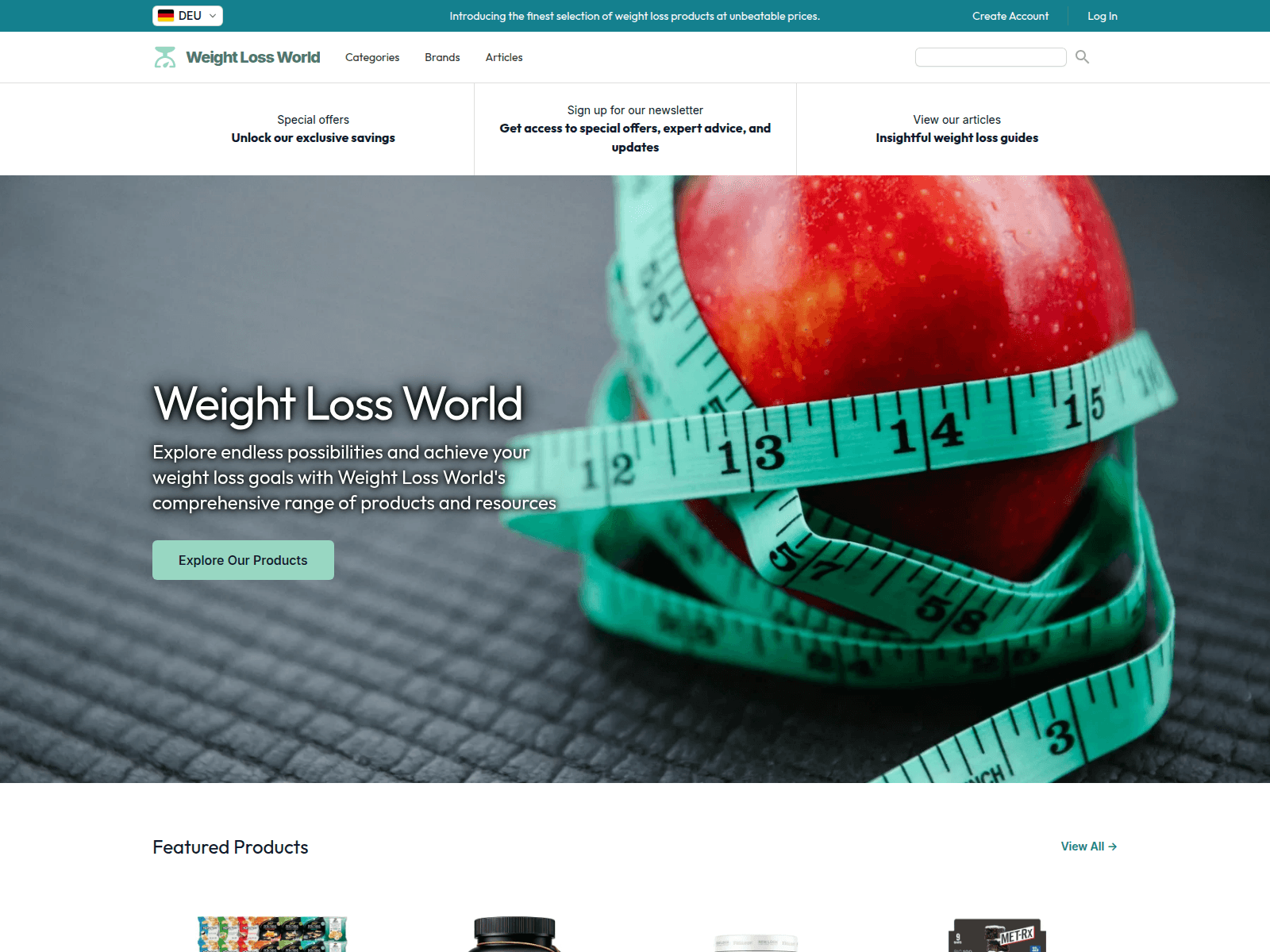 Weight Loss World screenshot