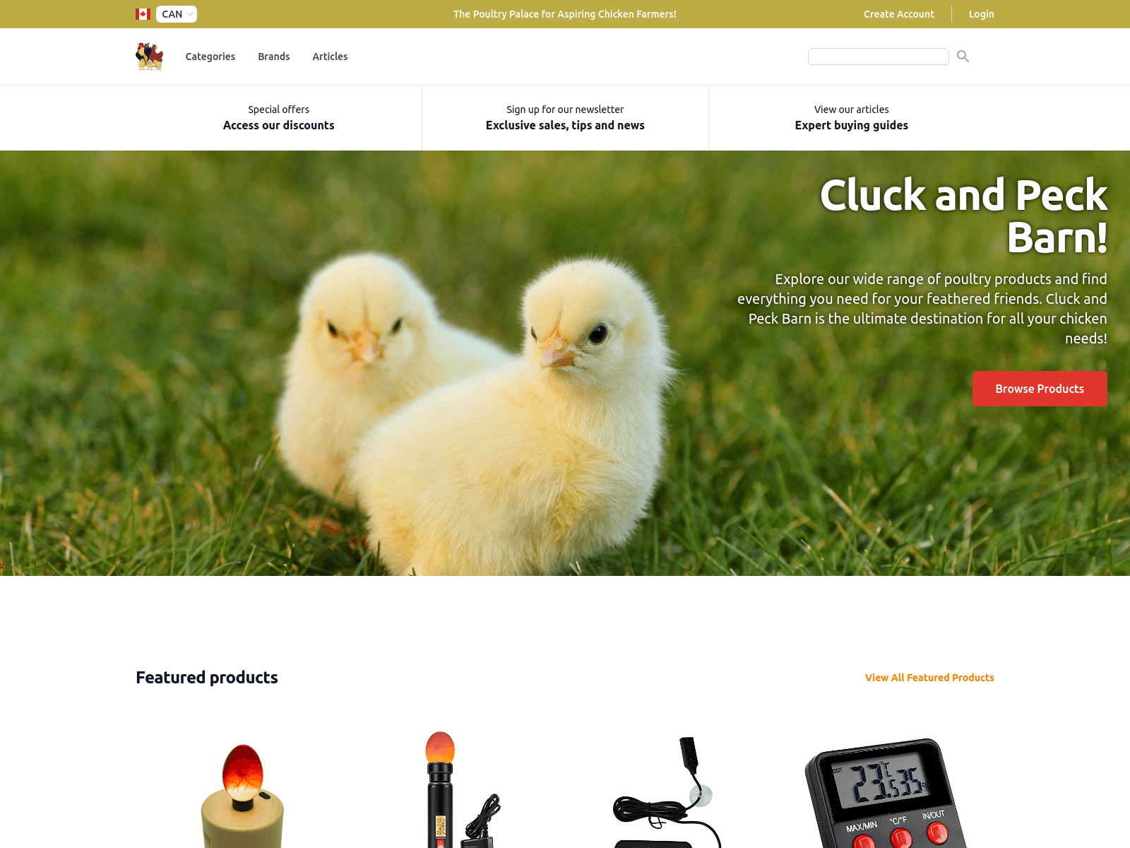 Cluck and Peck Barn screenshot