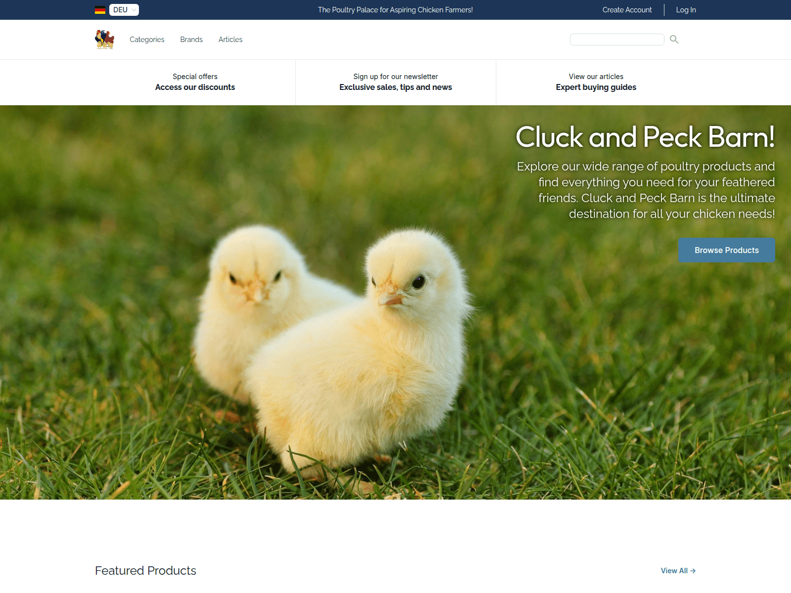 Cluck and Peck Barn screenshot