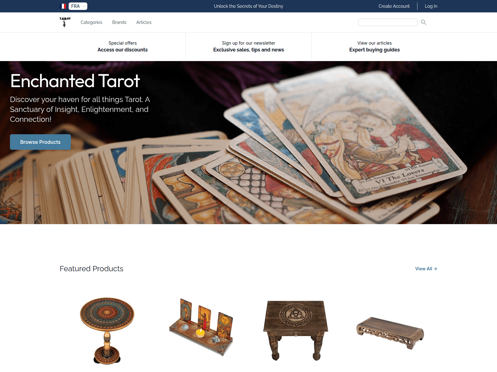 Enchanted Tarot screenshot