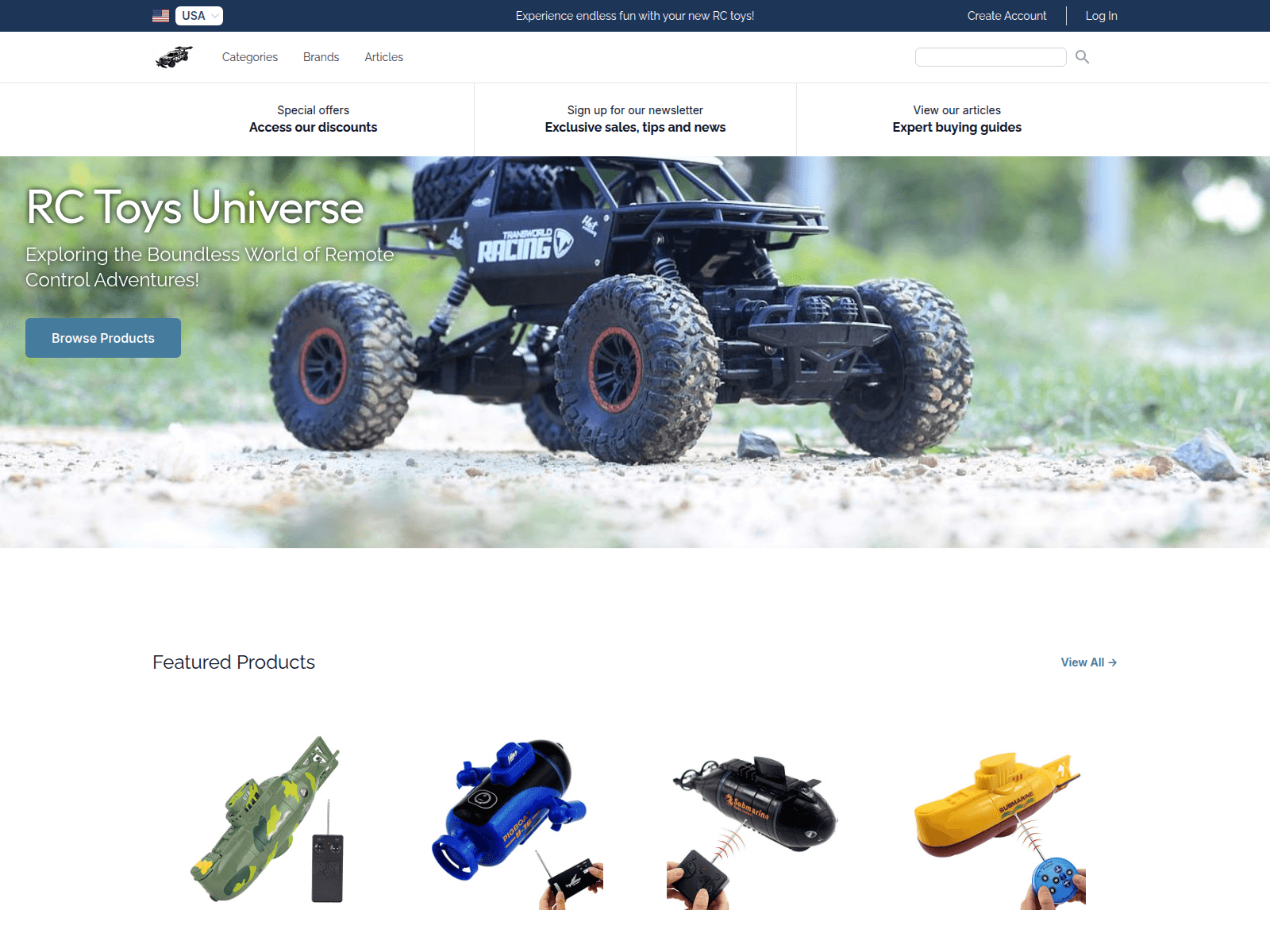 RC Toys Universe screenshot