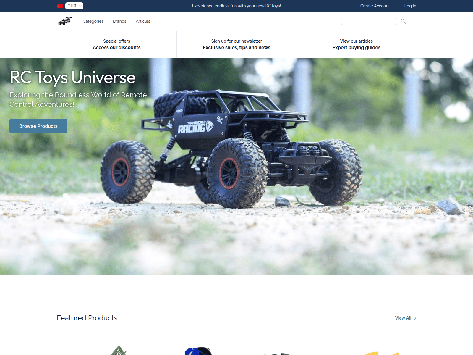 RC Toys Universe screenshot