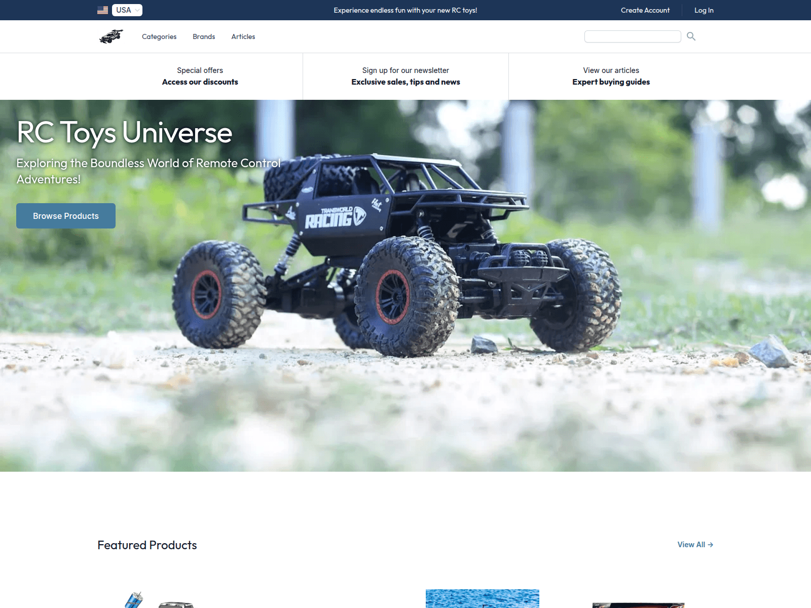 RC Toys Universe screenshot