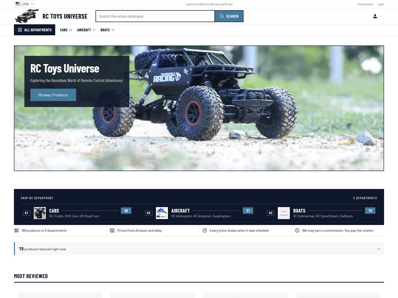 RC Toys Universe screenshot