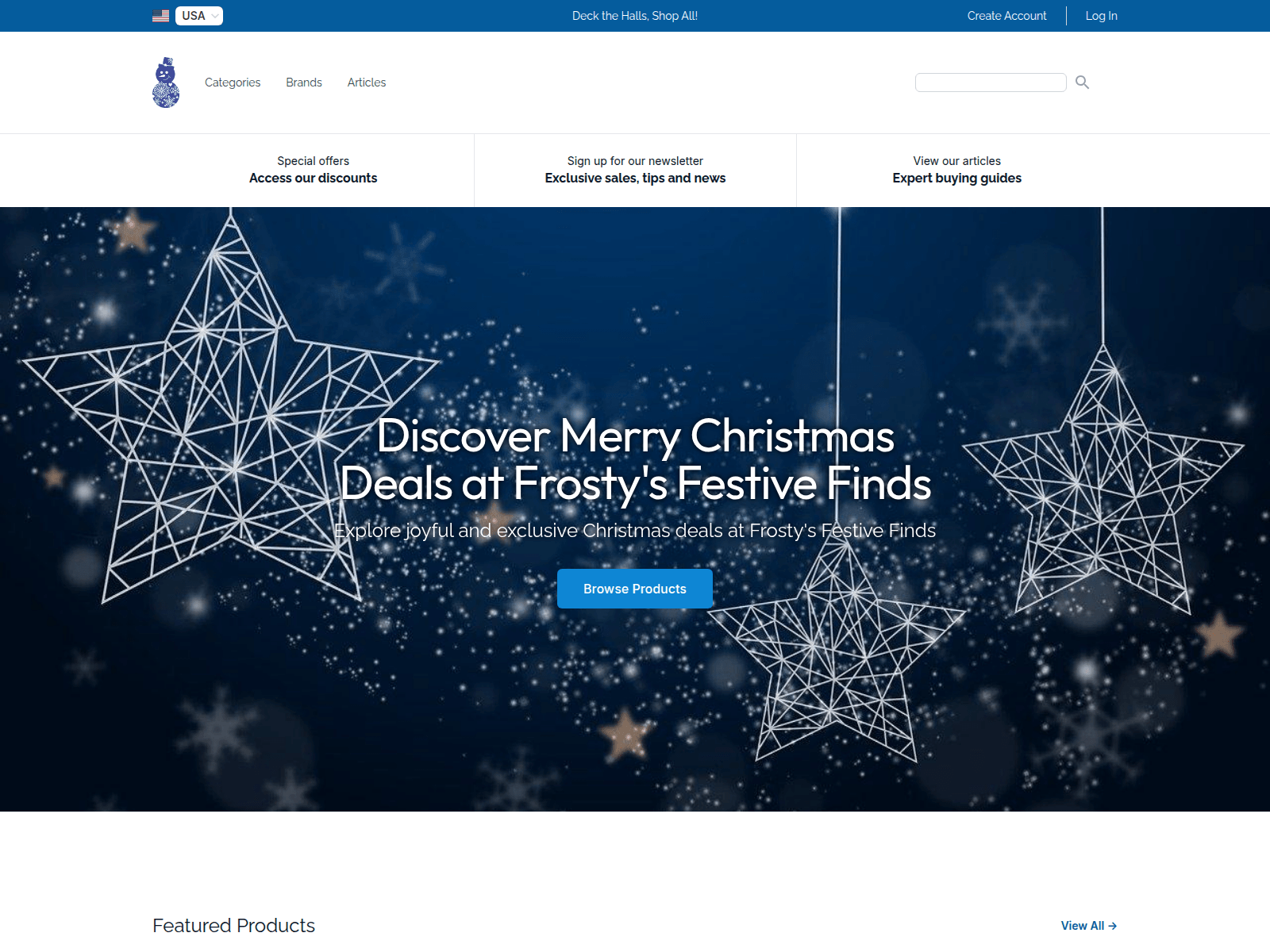 Frosty's Festive Finds screenshot