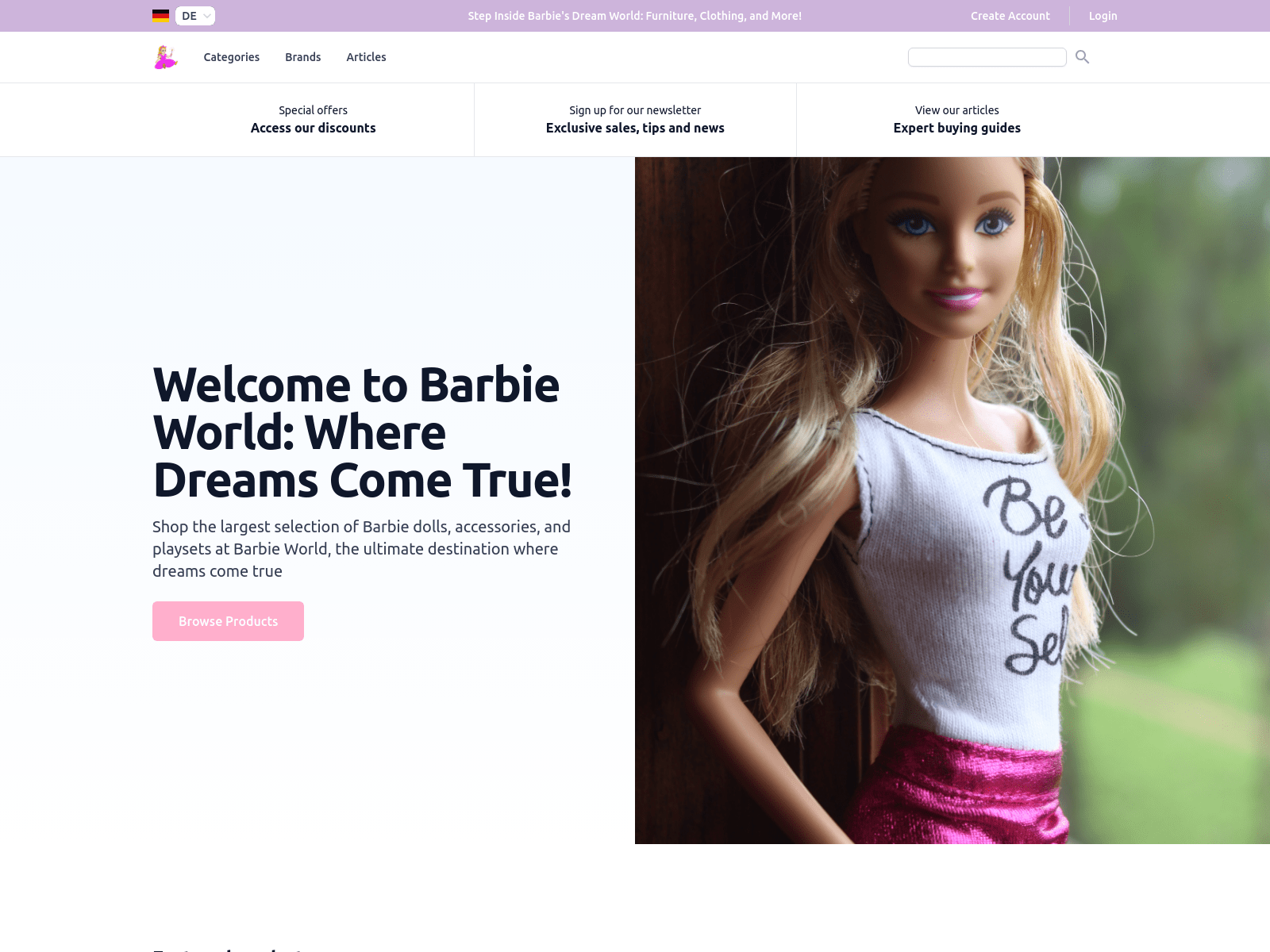 Barbie World screenshot