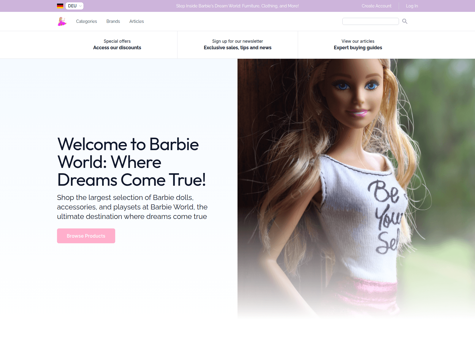 Barbie World screenshot