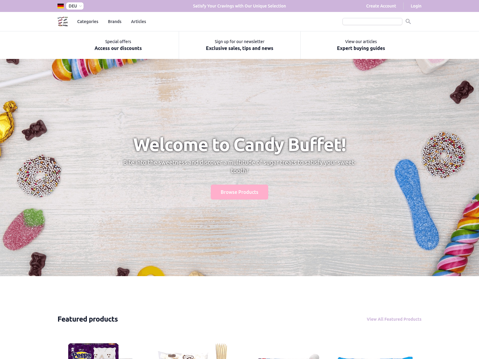 Candy Buffet screenshot