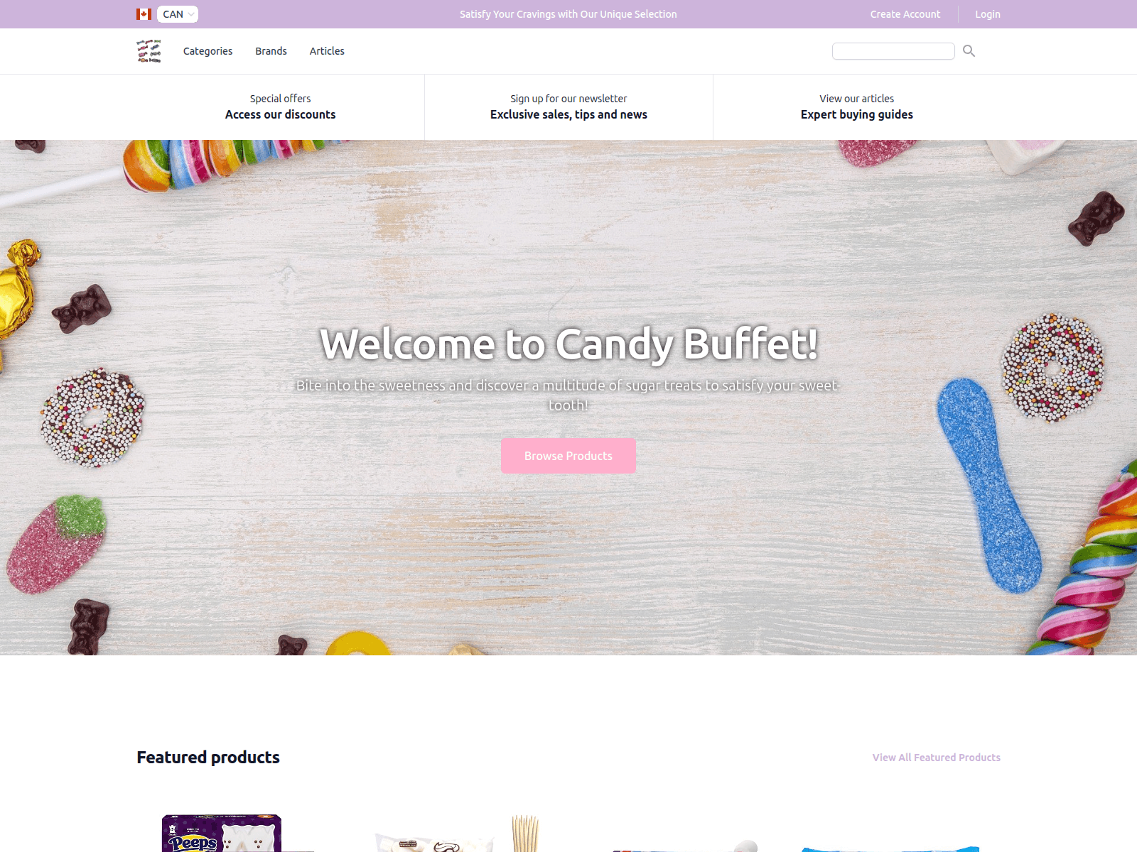Candy Buffet screenshot