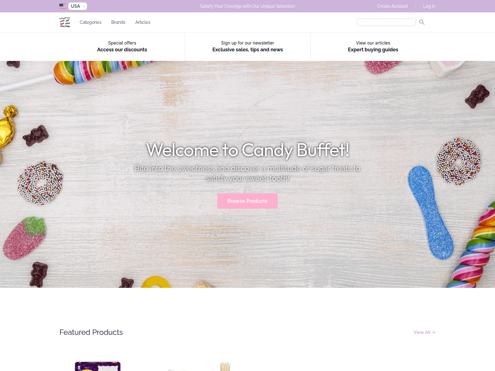 Candy Buffet screenshot