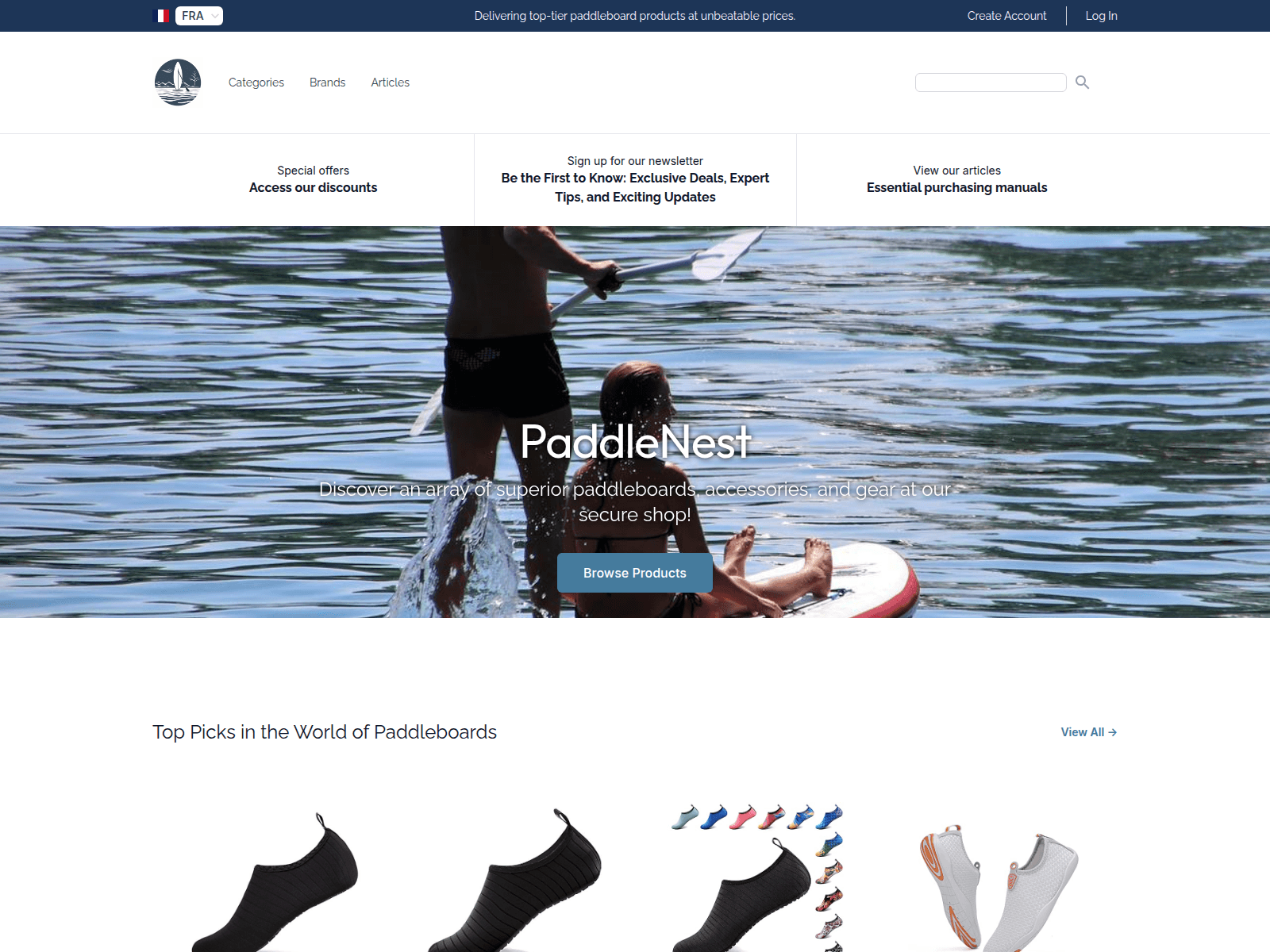 PaddleNest screenshot