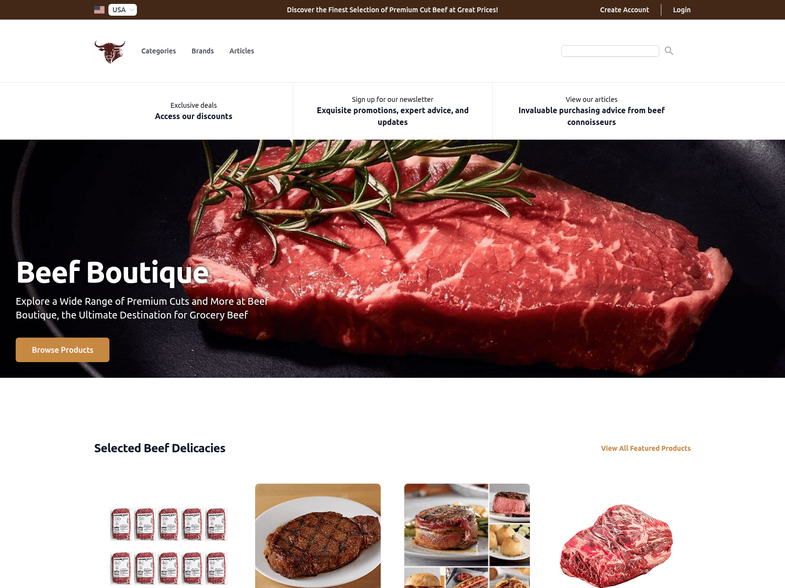 Beef Boutique screenshot