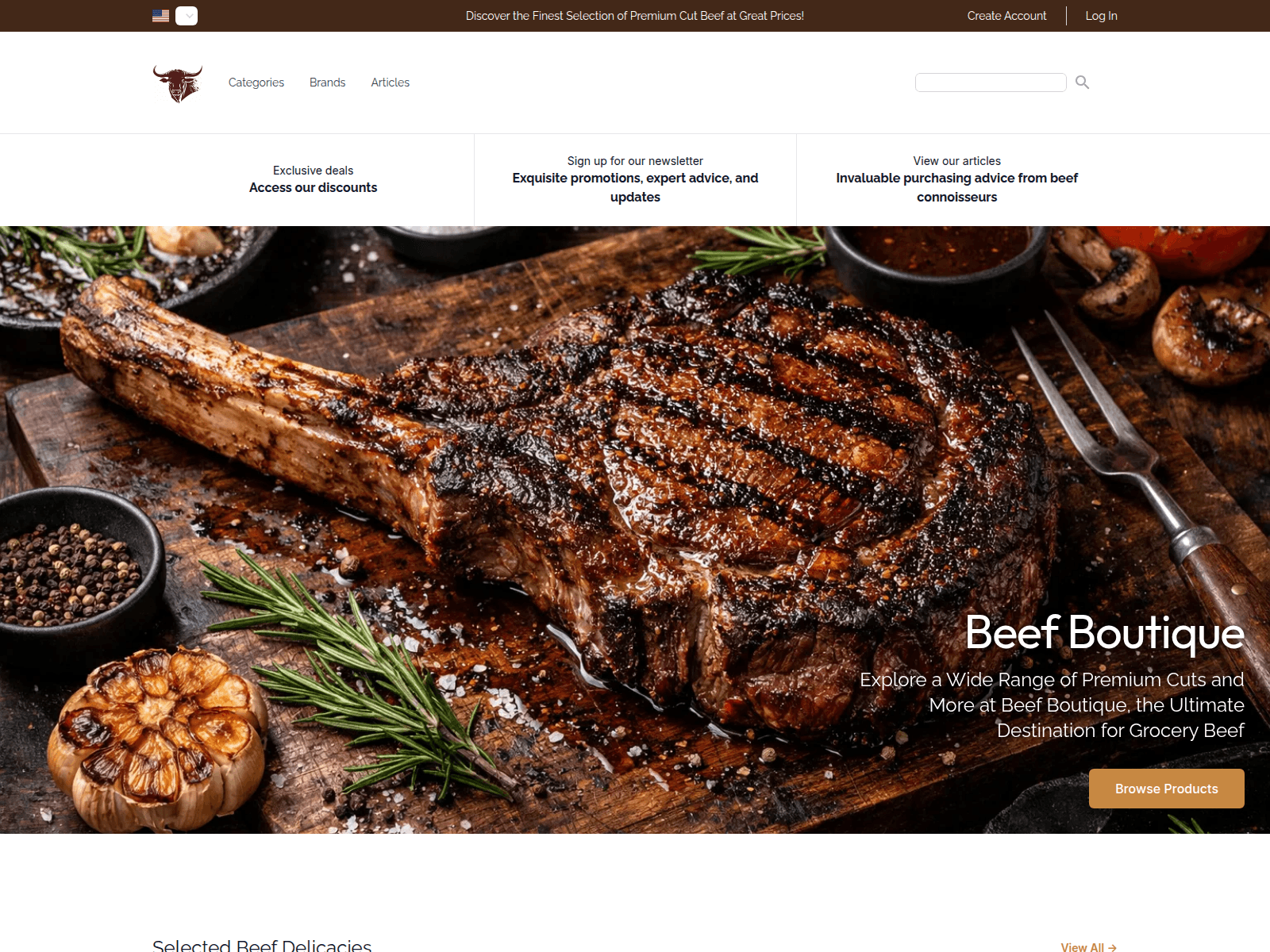 Beef Boutique screenshot