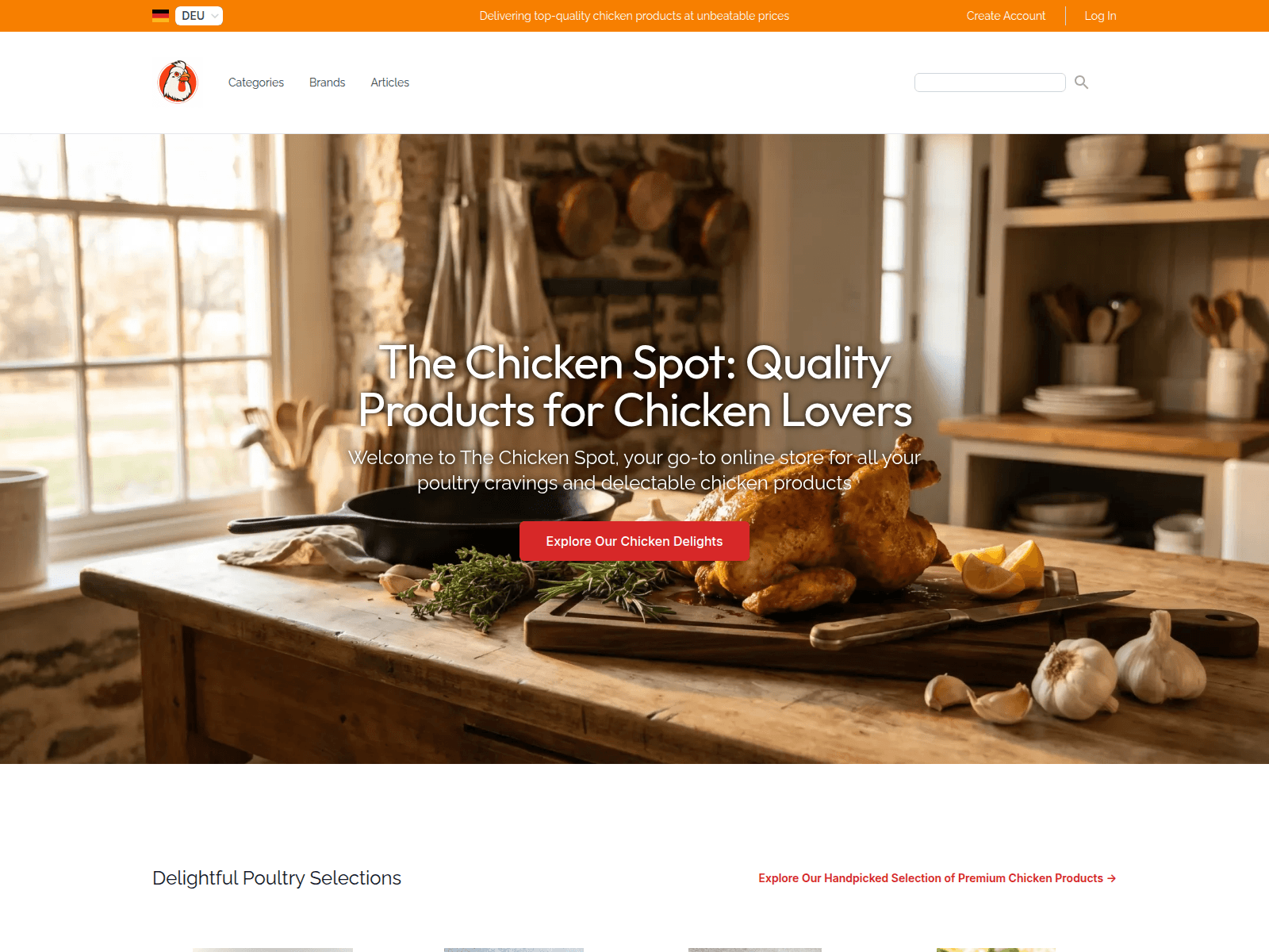 The Chicken Spot screenshot