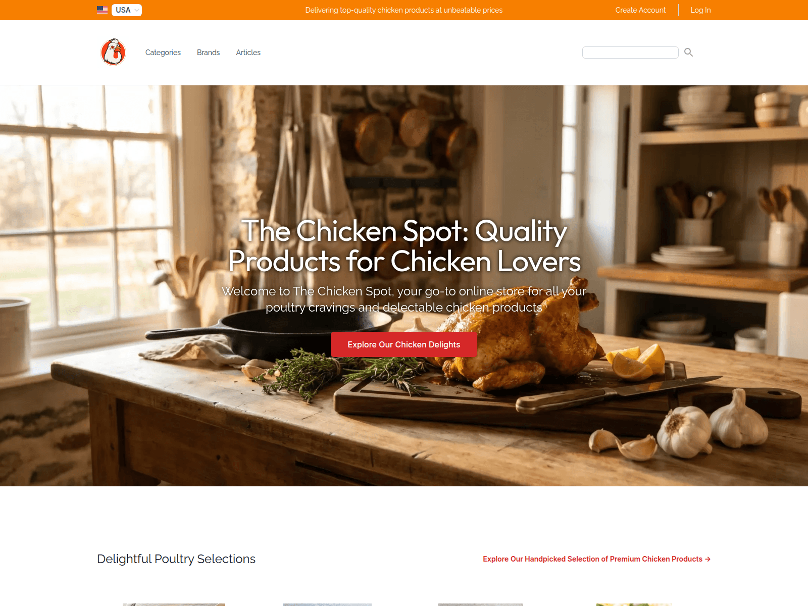 The Chicken Spot screenshot