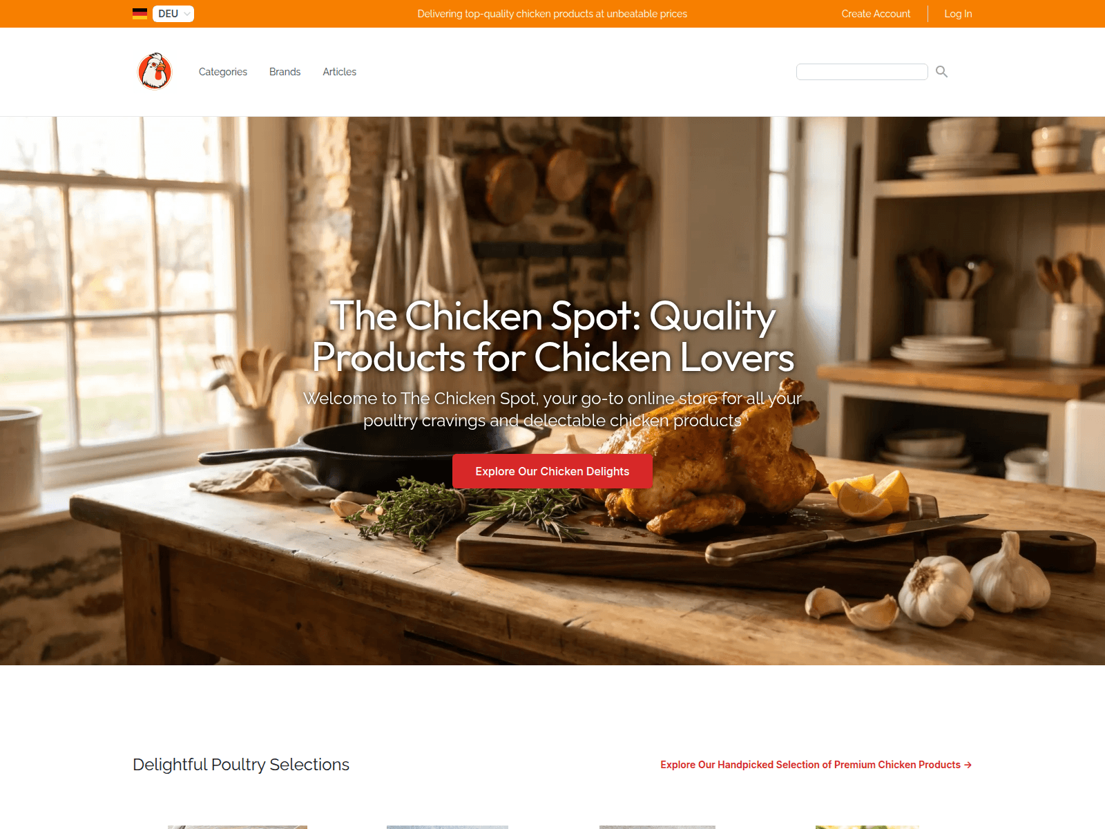 The Chicken Spot screenshot