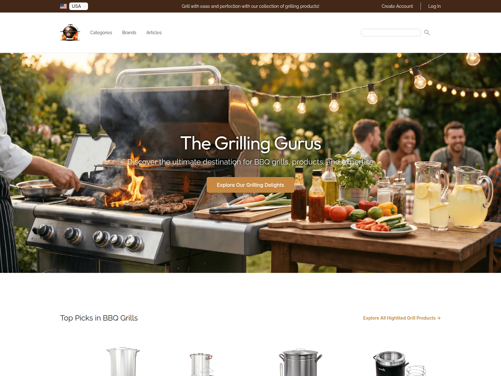 The Grilling Gurus screenshot