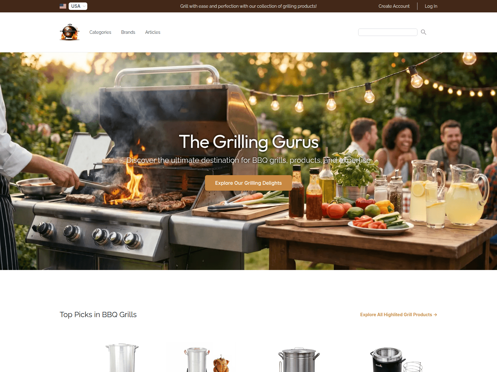 The Grilling Gurus screenshot