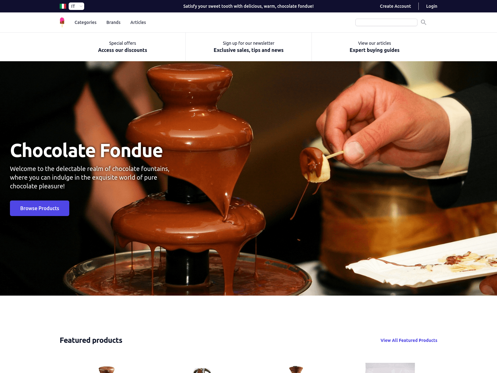 Chocolate Fondue screenshot