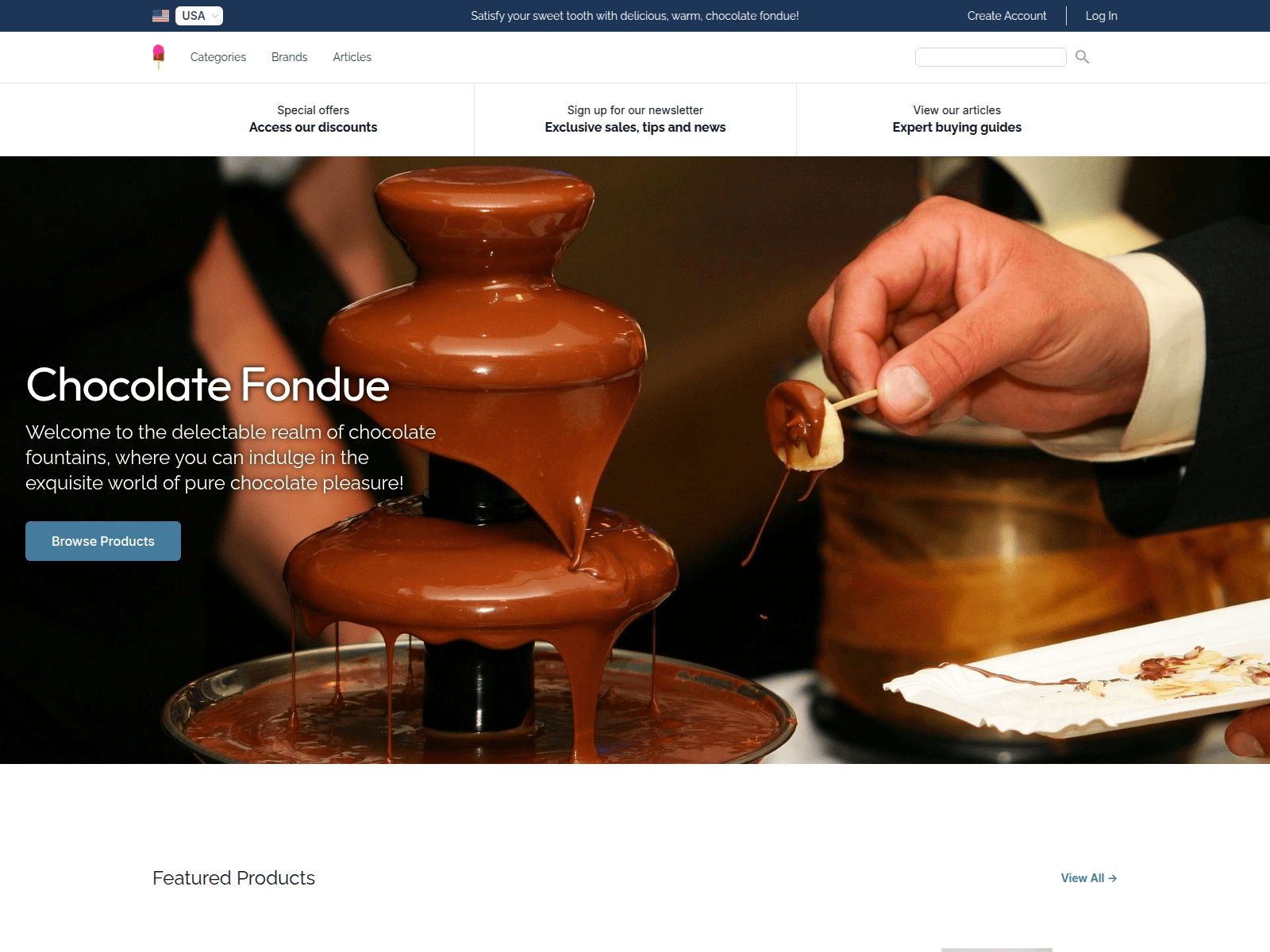 Chocolate Fondue screenshot