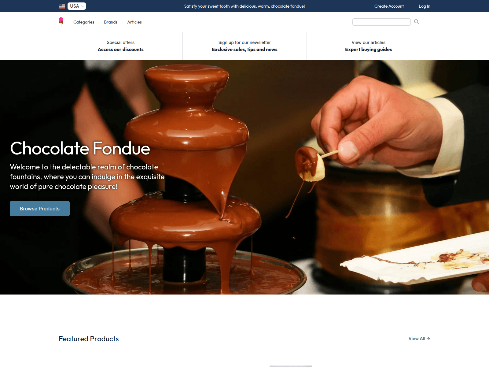 Chocolate Fondue screenshot