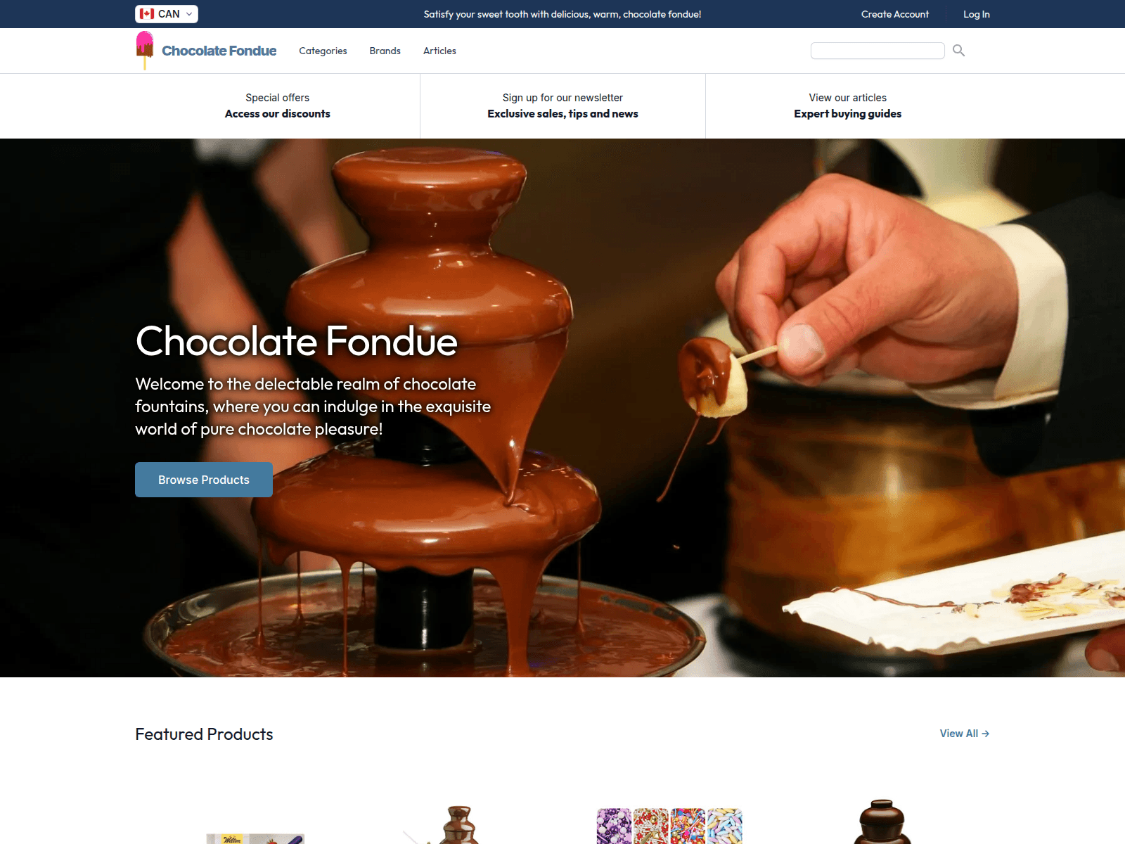 Chocolate Fondue screenshot