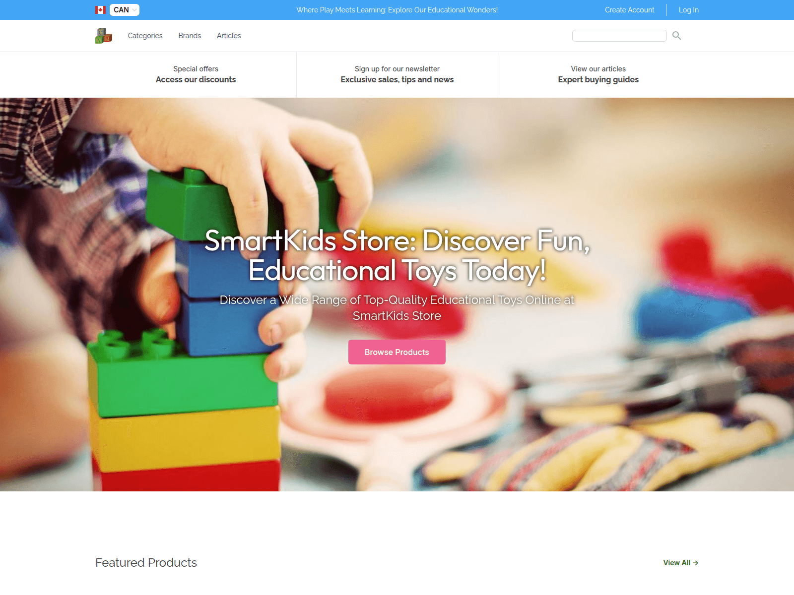SmartKids Store screenshot