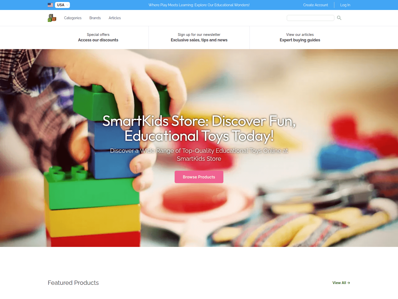 SmartKids Store screenshot