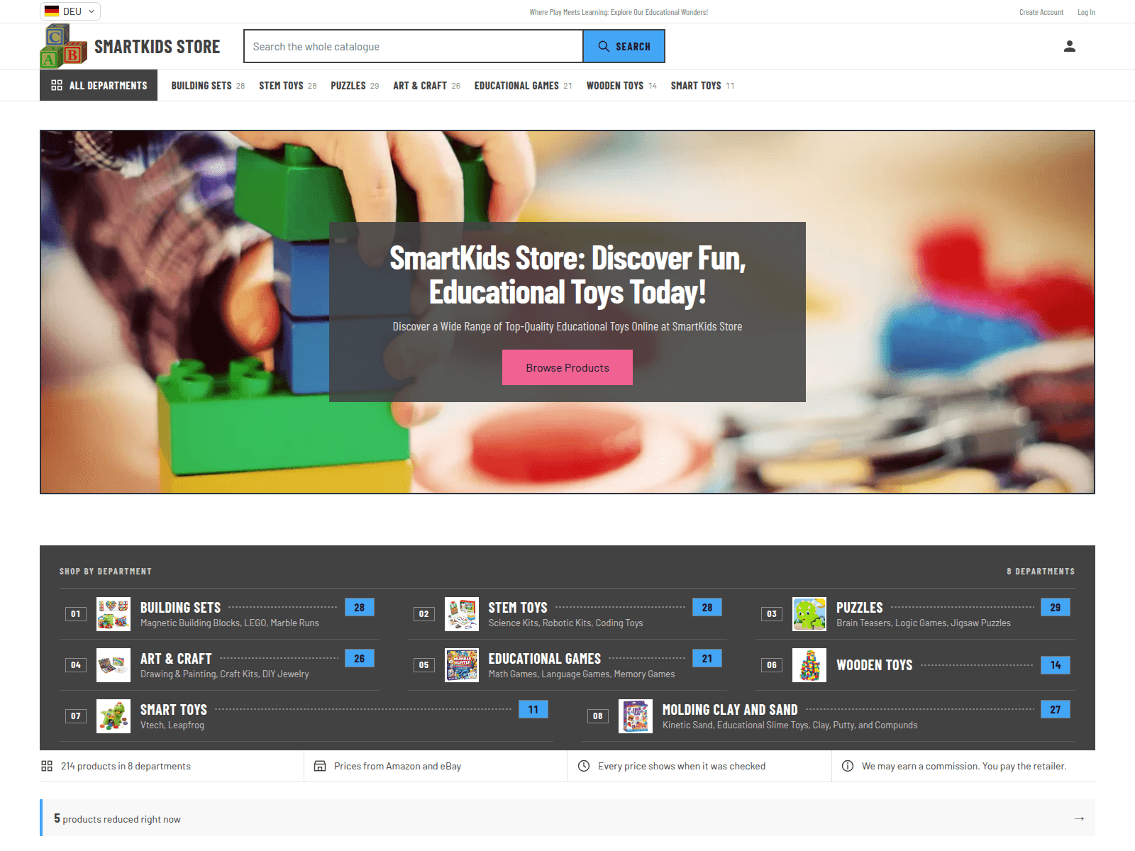 SmartKids Store screenshot