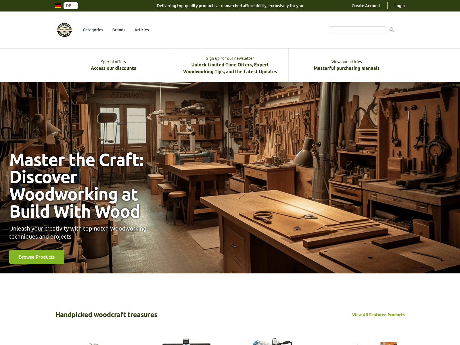 Build With Wood screenshot