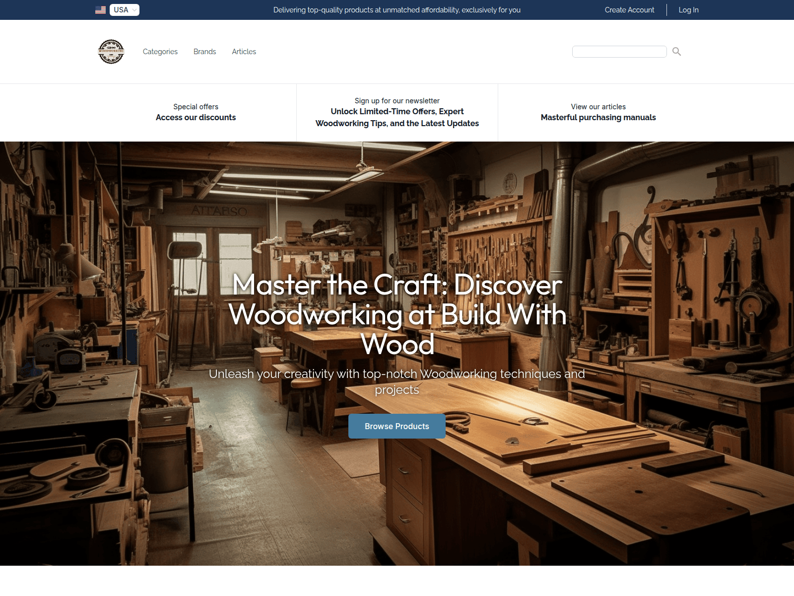 Build With Wood screenshot
