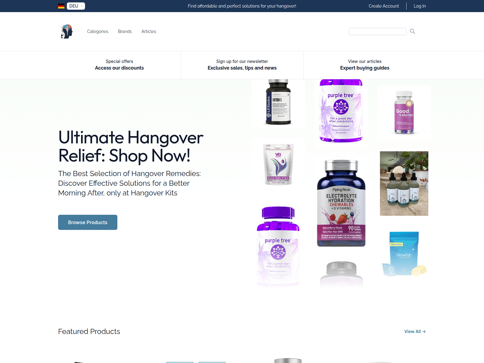 Hangover Kits screenshot