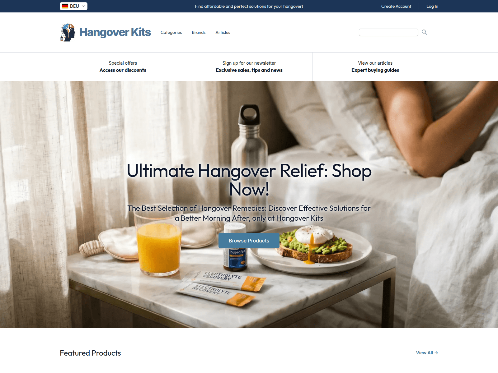 Hangover Kits screenshot