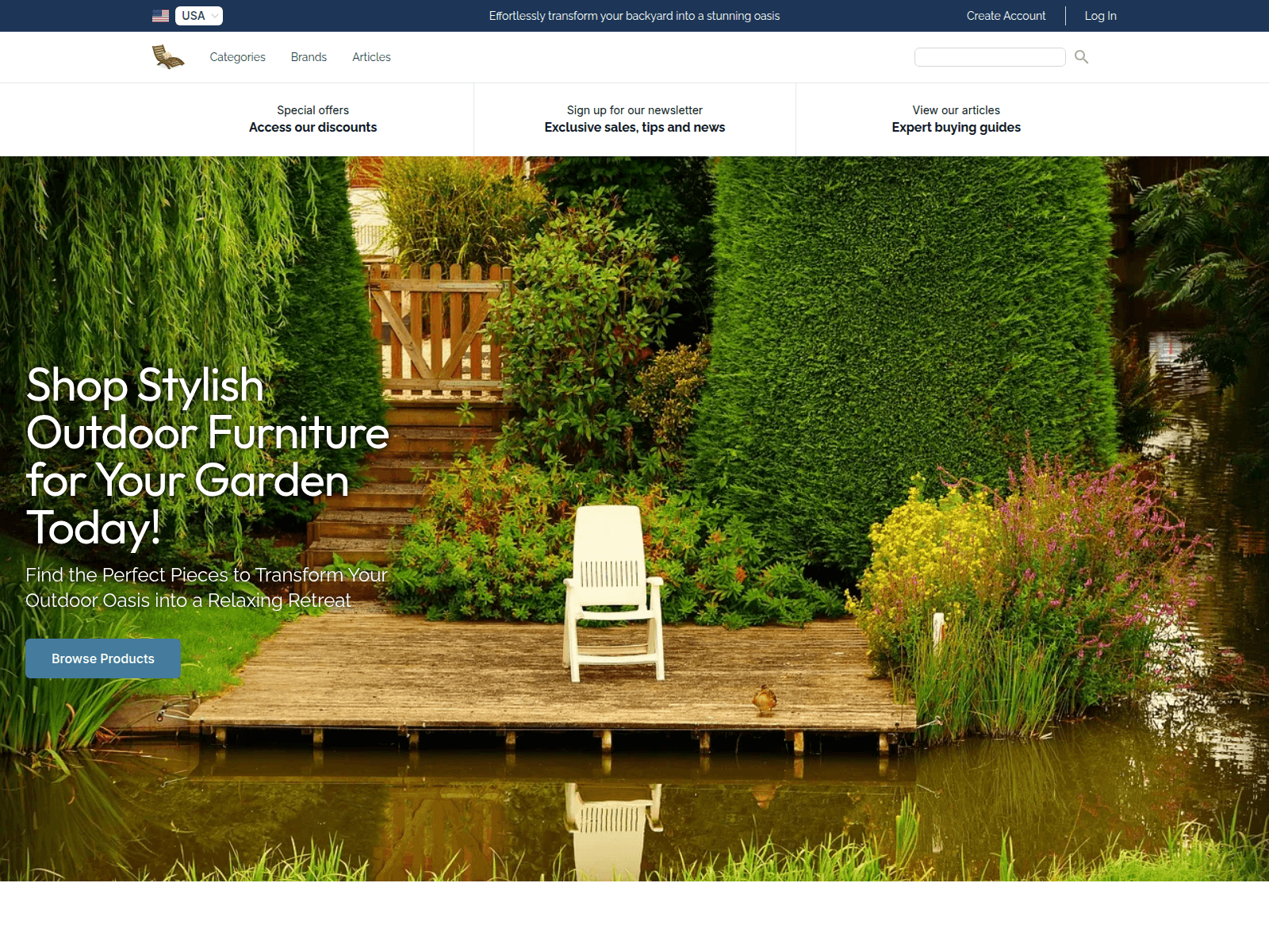 Outdoor Furniture screenshot