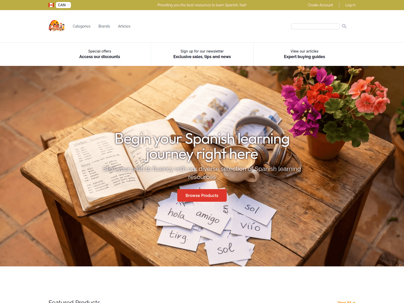 Spanish Learning Hub screenshot