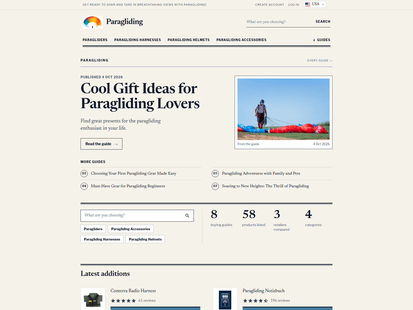 Paragliding screenshot