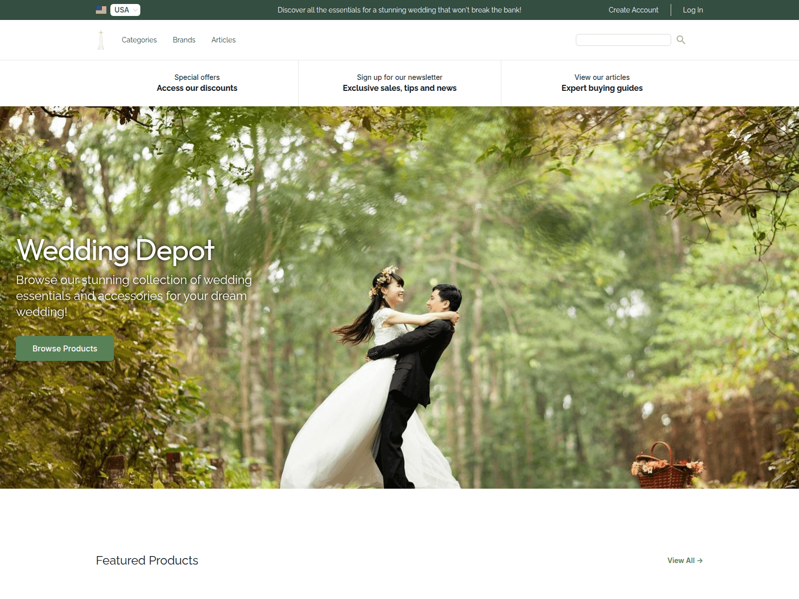 Wedding Depot screenshot