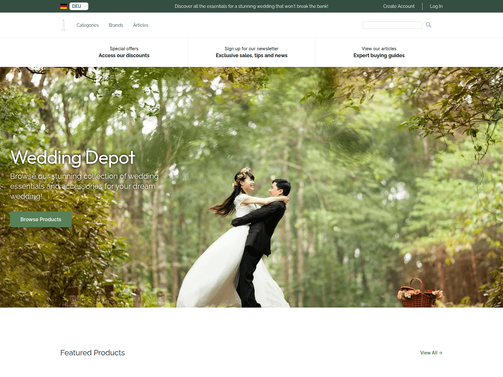 Wedding Depot screenshot