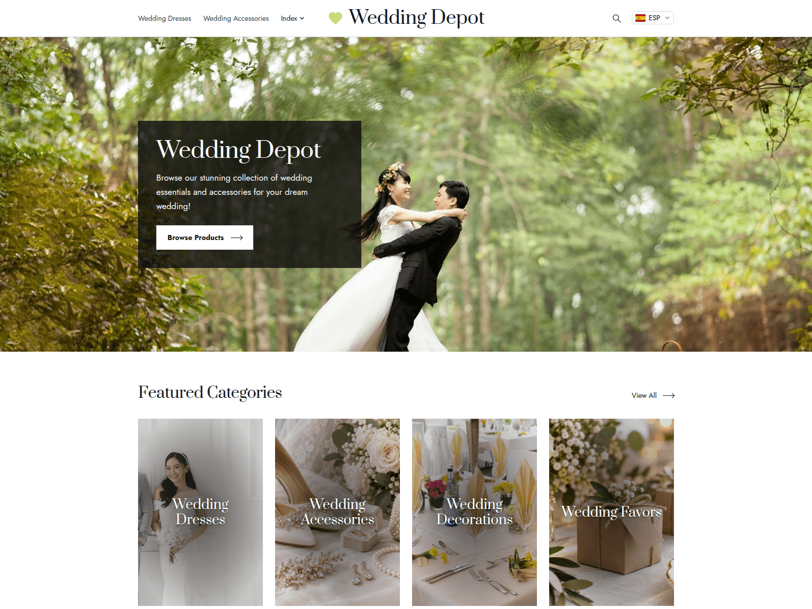 Wedding Depot screenshot