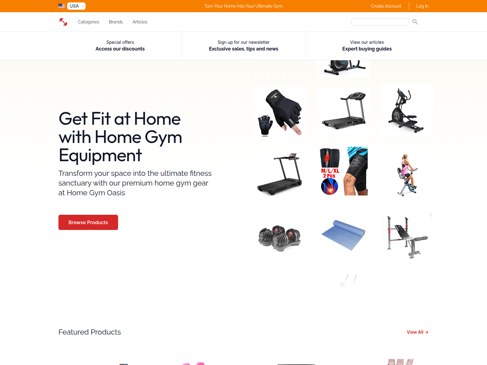 Home Gym Oasis screenshot