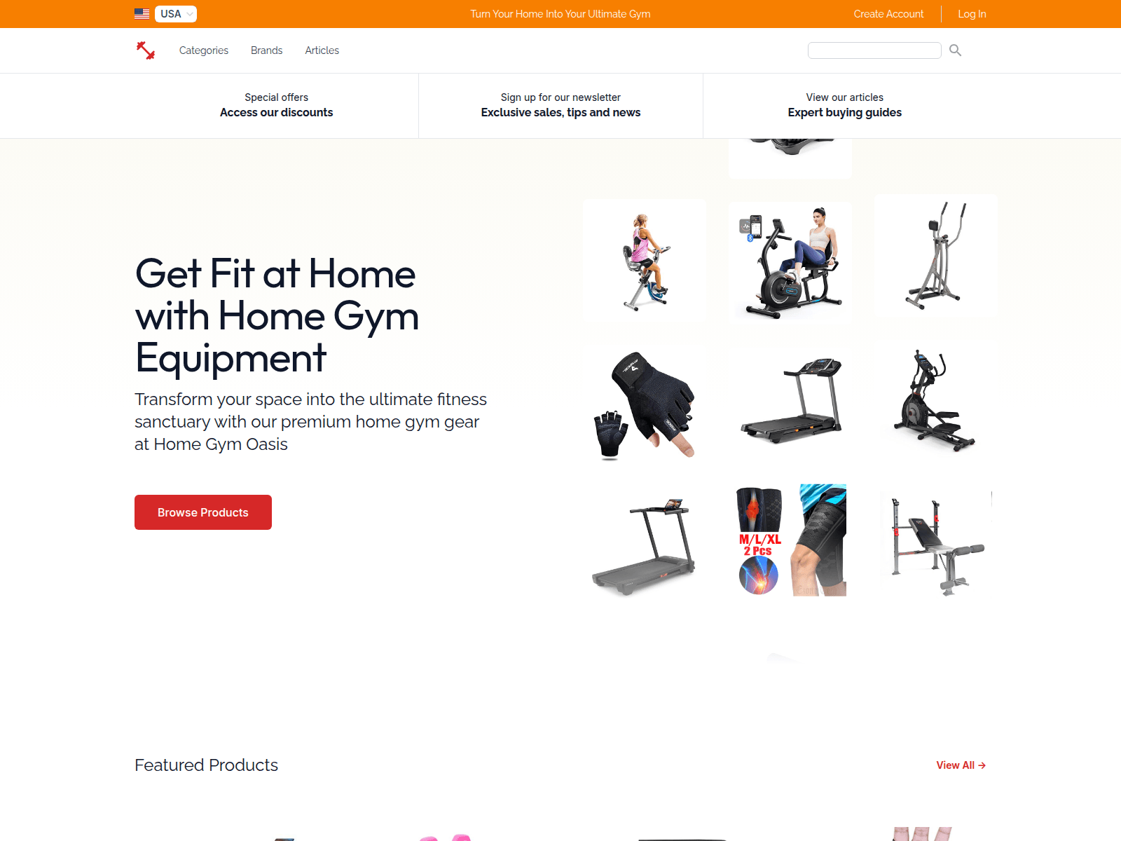 Home Gym Oasis screenshot