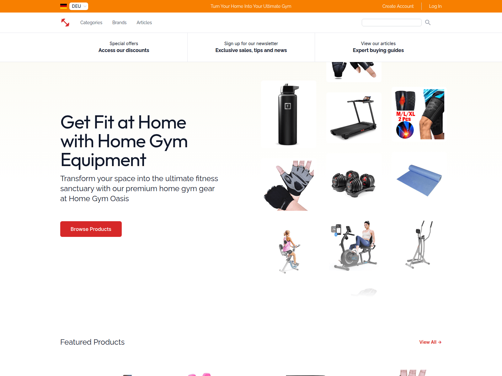 Home Gym Oasis screenshot