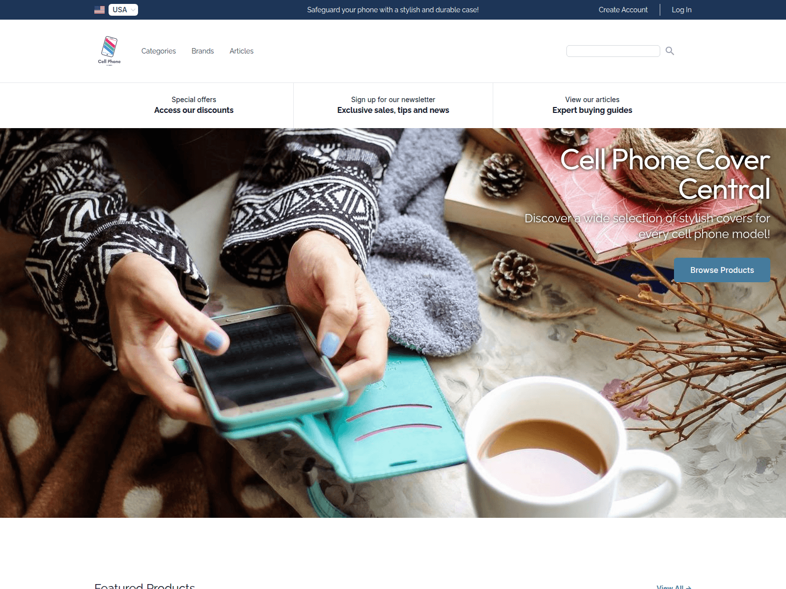 Cell Phone Cover Central screenshot