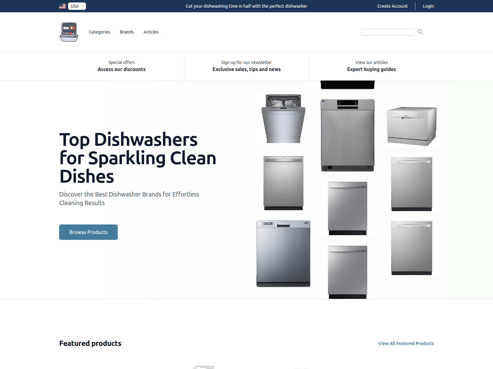 Dishwashers screenshot
