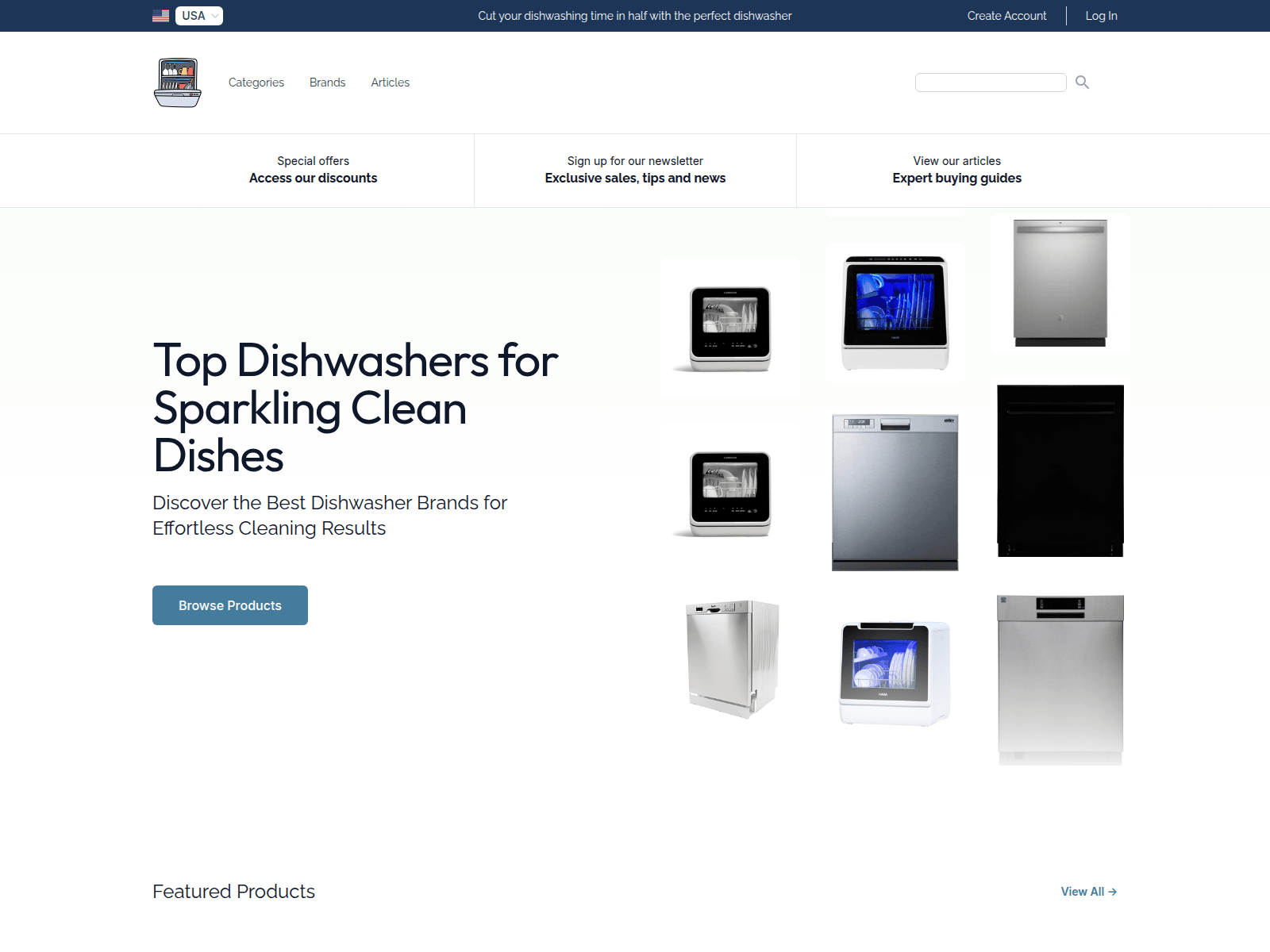 Dishwashers screenshot