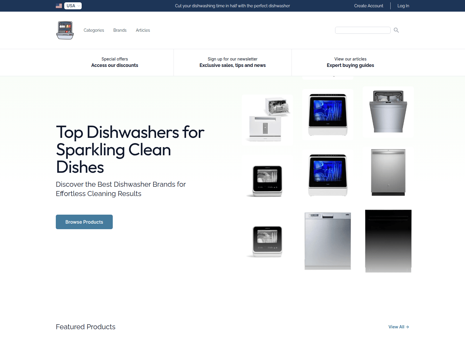 Dishwashers screenshot