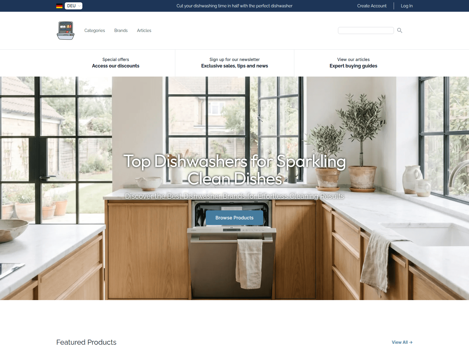 Dishwashers screenshot
